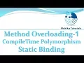 Core Java 22 - Method Overloading with different number of parameters