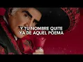 Vicente Fernández - Un Millón de Primaveras (Letra)