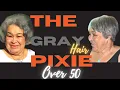 Hot Gray Hair Pixie Haircuts - to make women over 50 look more stylish