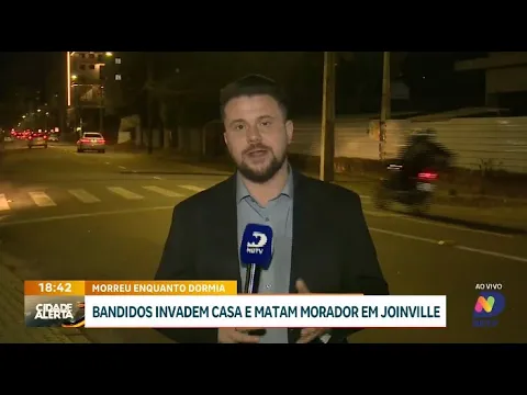 Bandidos invadem casa em Joinville e matam morador a tiros