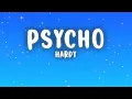 HARDY - PSYCHO (Lyrics)