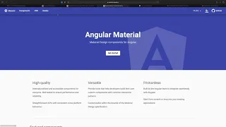 Fullstack2021 p51 Angular Material Wrappping up with theme change and full length input