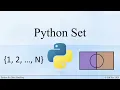 Python Sets and Tuples