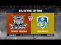 Goal Highlights Sheffield Steeldogs v Leeds Knights 26 NIHL Cup Final Second Leg
