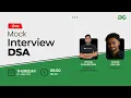 Live Mock DSA GeeksforGeeks