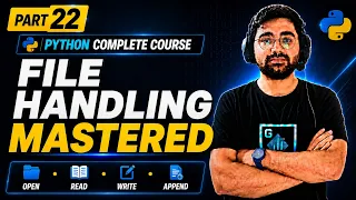 Python File Handling Explained Open Read Write Append File Paths Python Full Course