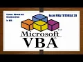 VBA Tutorial 20 LBound and UBound of an Array Lower Bound and Upper Bound Redim Resize array