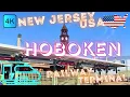 HOBOKEN RAILWAY TERMINAL - HOBOKEN NEW JERSEY USA