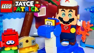 Lego Mario Goes on Vacation! | Dorrie's Beachfront Expansion - Unbox, Speed Build and PLAYYY!!