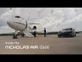 Inside the NICHOLAS AIR Gulfstream G600 4K