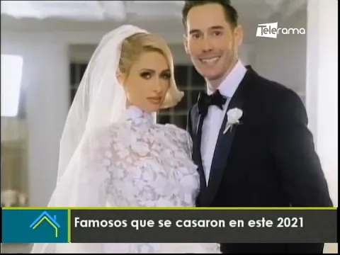 Famosos que se casaron en este 2021