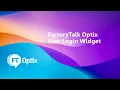 FactoryTalk Optix User Login Form Widget and Privileges