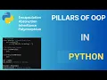 Python Programming for Absolute Beginners 4 Pillars of OOP