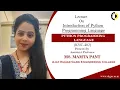 Introduction of Python Programming Language Python Programming Language Lecture 04 By Ms Mamta