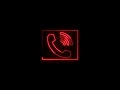Call Neon Sign Animation Glowing Call Neon Icon Animation Phone Symbol Motion Graphic Glowing Com