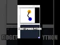 Animated Fidget Spinner Using Python