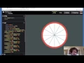 CSS illustration and animation - functioning clock in css