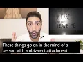 What goes on in the mind of a person with ambivalent attachment Dr Sia