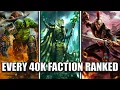 A Cow Ranks EVERY 40K Faction Warhammer 40K