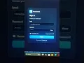 War Drone App Login Page Create with JavaScript HTML CSS