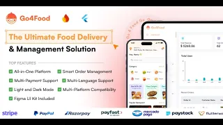 Go4Food App Demo Complete Food Delivery Application Customer Restaurant Driver Admin