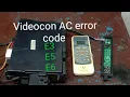 con AC error E3 E5 E6 con AC Pcb repair