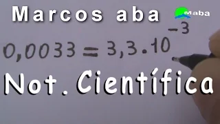 MABA FÍSICA - NOTAÇÃO CIENTÍFICA (Potência de base 10)