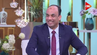 طبيب وفاجئ المرضى بروايته اوراق شمعون المصري   اسامة الشاذلي مع منى الشاذلي دندنها