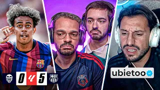 REACCIONAMOS A VALENCIA VS BARCELONA 🍿 Y MÁS ⚽