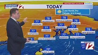 WPRI 12 Weather Forecast 26 Comfortable Dry This Weekend