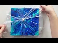 1102 Broken Glass Effect Easy Acrylic Painting Ideas for Beginners Designer Gemma77