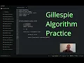 Plotting Distribution of Gillespie Algorithm Results Bimodal Example