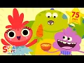 Download Lagu There's A Monster In My Tummy And More Kids Songs | Super Simple Songs