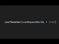 Creating a username generator in js