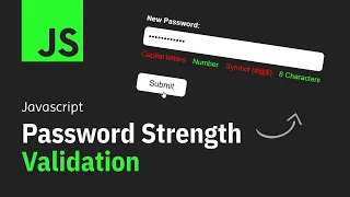Password Strength Validation with Javascript Quick Tutorial