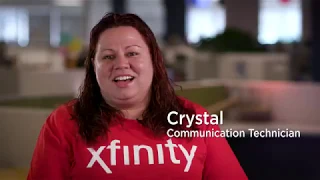 Meet Crystal Comcast Communications Technician