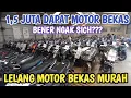 Lagu 1,5 JUTA DAPET MOTOR BÈKAS !! LELANG MOTOR SEKEN TERBESAR JAKARTA | STOK  DATANG TERUS | IDE USAHA!