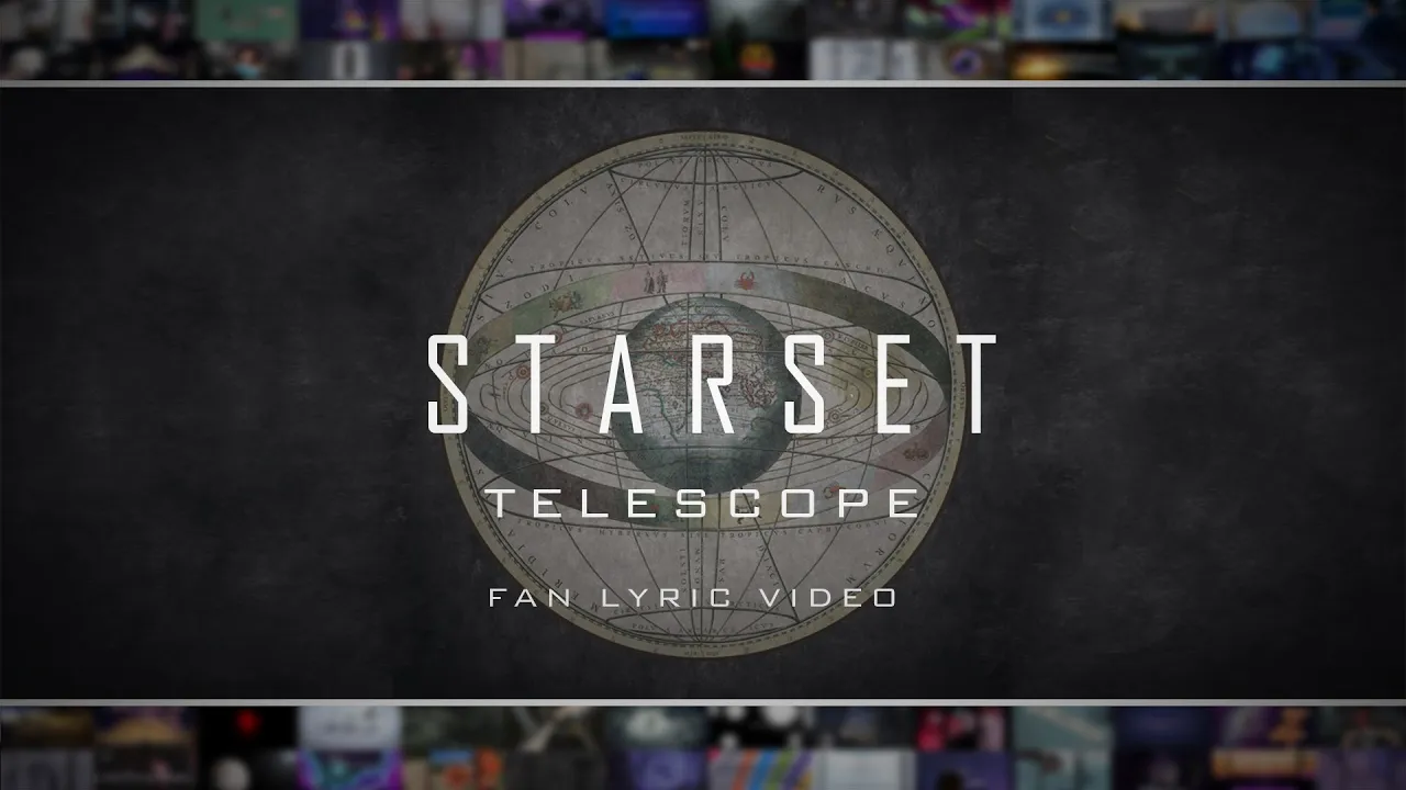 STARSET - TELESCOPE (FAN LYRIC VIDEO)