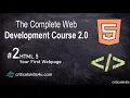 Your First Webpage Complete Web Development Course of HTML5 Tutorial 2
