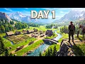 DAY 1 Of The New Most Realistic Medieval Survival Game