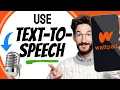 How to GET Text to Speech on Wattpad Step by Step