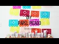 How to make papel picado Free template
