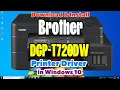 How to Download Install Brother DCP-T720DW Printer Driver in Windows 10 PC or Laptop