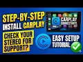 How to Install Zlink5 App Setup Check CarPlay Support in Android Stereo
