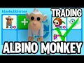 What Will People Offer For ALBINO MONKEY Roblox ADOPT ME