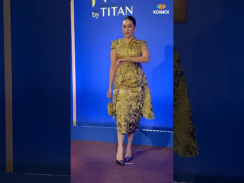 #karismakapoor looking like a diva wrapped in gold😍✨ #bollywood #celebrityspotted #koimoi