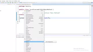 Core Java Interview Question - Can we run a Java Program wthout Main Method