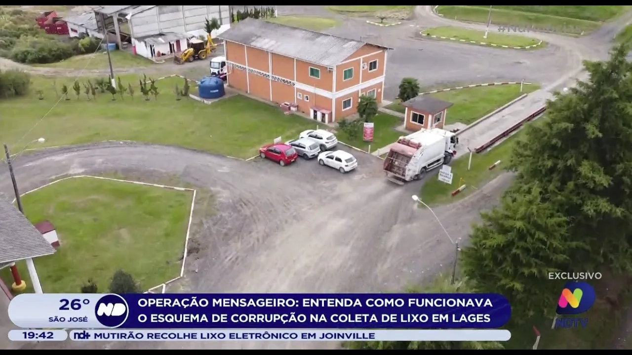 Operação Mensageiro: entenda como funcionava o esquema de corrupção na coleta de lixo em Lages