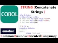 STRING - Concatenate String in COBOL COBOL