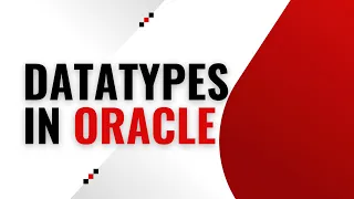 Data Types in Oracle Oracle SQL fundamentals